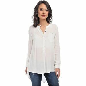Free People Boyfriend Gauze Button Down